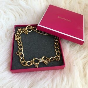 Juicy Couture Gold Chain Necklace